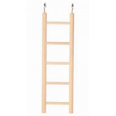 Лестница для попугая деревянная (5 ступенек), 24 см Trixie