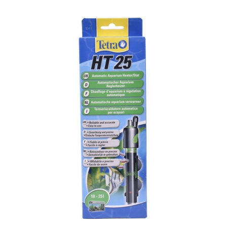 Tetra HT 25 терморегулятор 25Вт для аквариумов 10-25 л