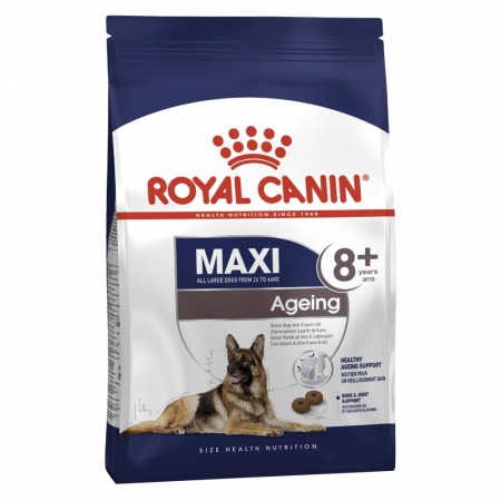 Royal Canin для стареющих собак крупных размеров (весом от 26 до 44 кг) в возрасте 8 лет и старше Maxi Ageing 15кг