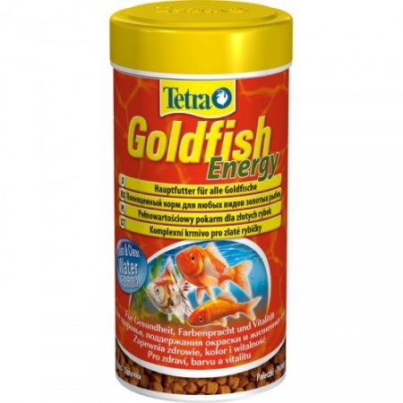 Tetra Goldfish Energy 250мл. Корм для холодноводных рыб