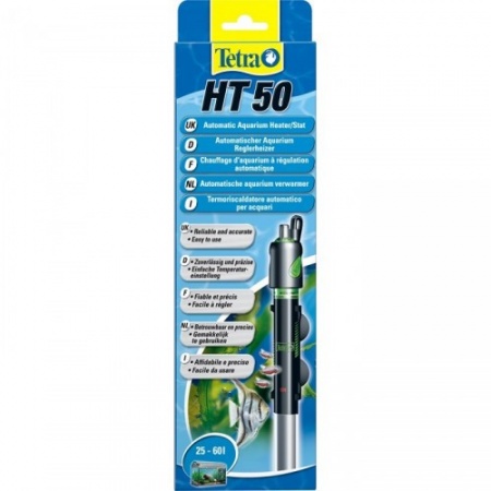 HT-50 нагреватель Tetratec® 50 Вт. на 25-60 литров