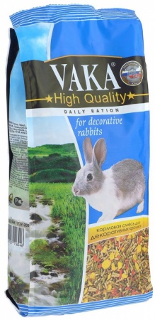 ВАКА High Quality корм для декоративных кроликов 1кг.