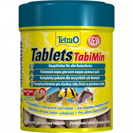 Tetra Tablets TabiMin корм для всех видов донных рыб 275 таб.