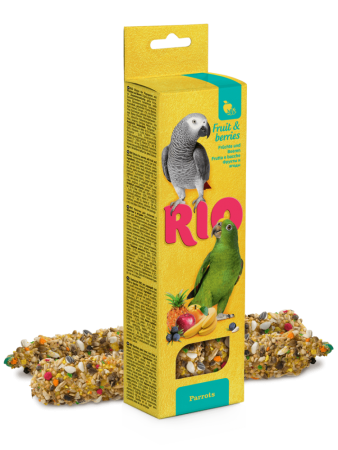 RIO Палочки для попугаев с фруктами и ягодами 2шт.