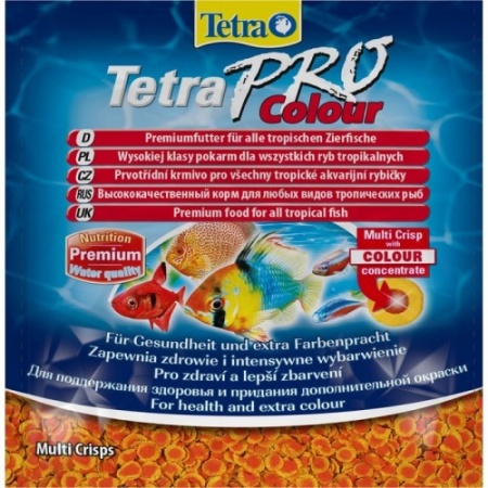 Tetra Pro Color 12г. Корм для декоративных рыб с содержанием каротиноидов