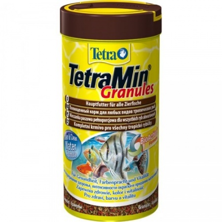 Tetra Min Cranules 250ml Корм для всех видов декоративных рыб