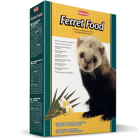 Корм Padovan Ferret Food для хорьков комплексный основной 750г