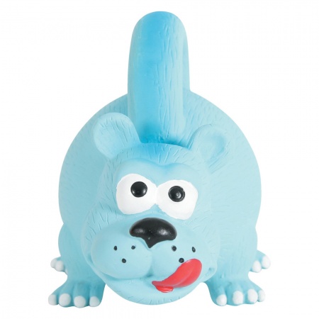 Игрушка для собак Zolux "Львица с ручкой", голубая, 15 см